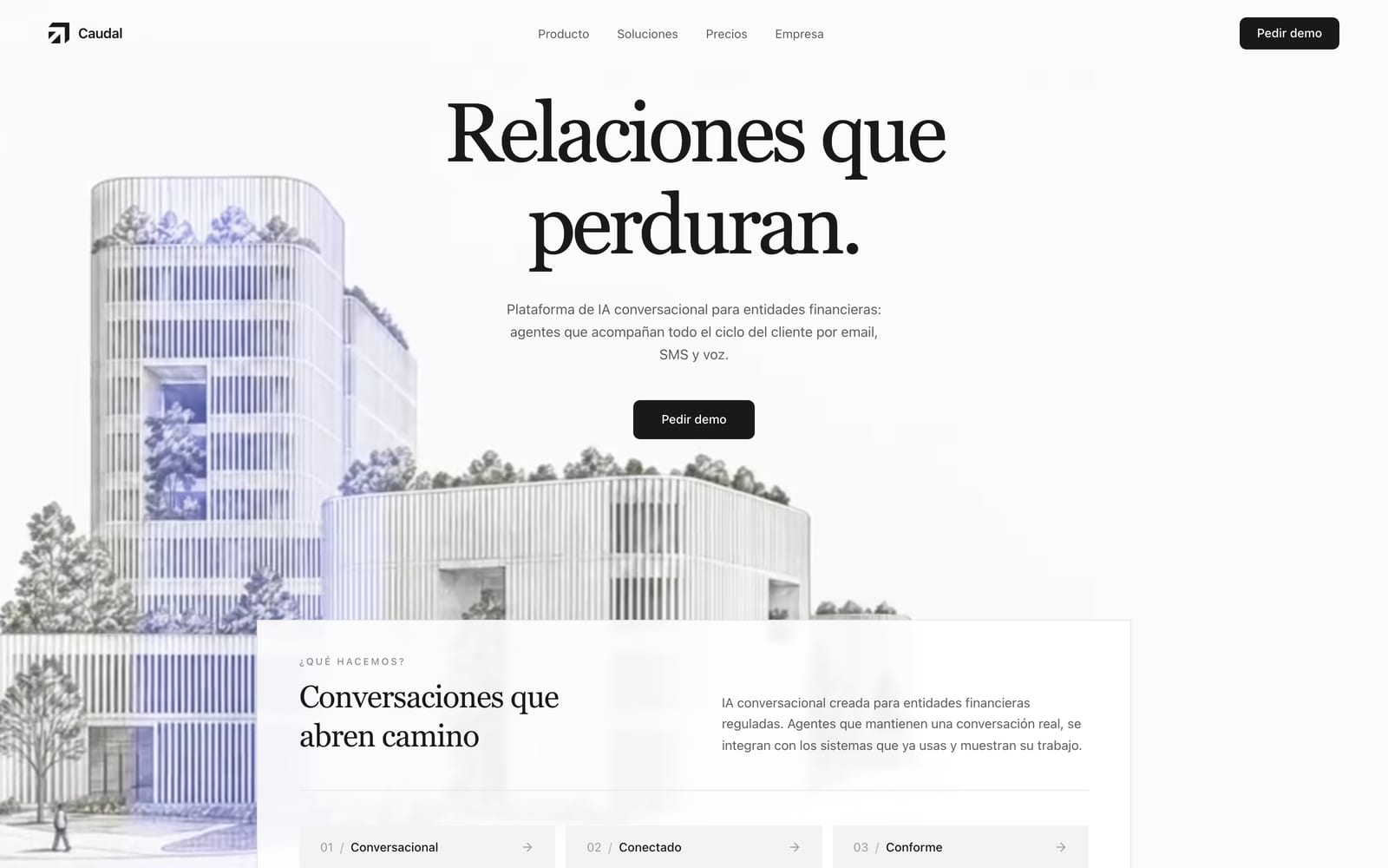 Logic2B Caudal theme for banking and financial services